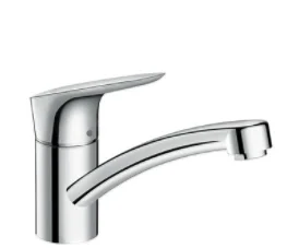 Hansgrohe Keukenmengkraan Hansgrohe Logis blad/kraangat eengreeps chroom SPTM 120 71831000