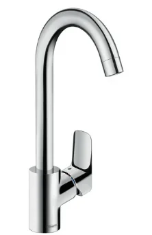 Hansgrohe Keukenmengkraan Hansgrohe Logis blad/kraangat eengreeps chroom 71835000