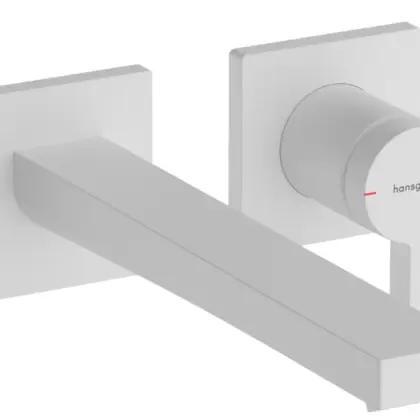 Hansgrohe Wastafelmengkraan Hansgrohe Tecturis E eengreeps wit 73051700
