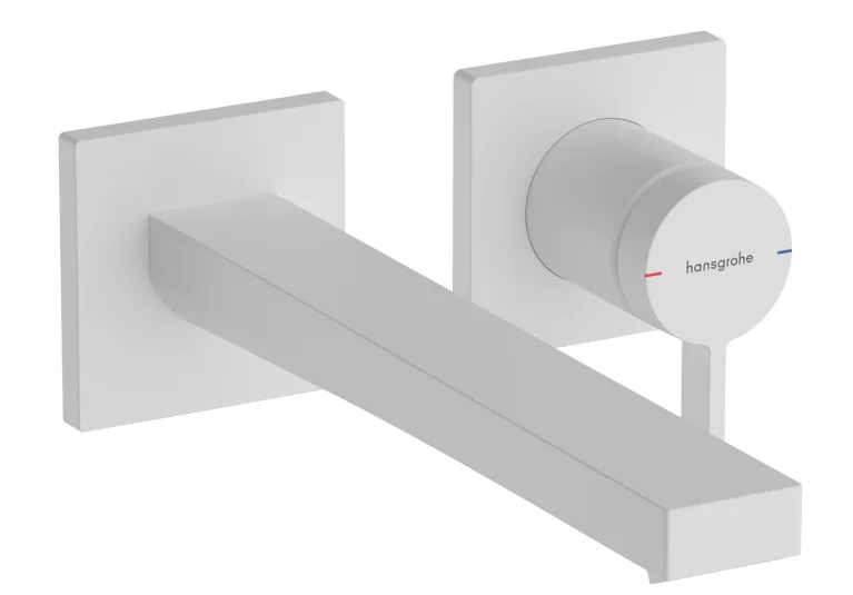 Hansgrohe Wastafelmengkraan Hansgrohe Tecturis E eengreeps wit 73051700
