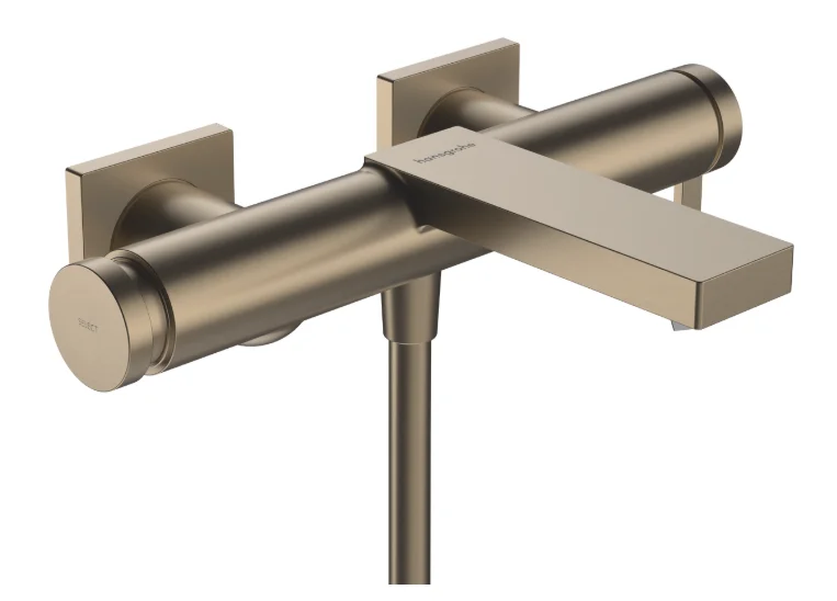 Hansgrohe Badmengkraan Hansgrohe Tecturis E wand tweegreeps 73420140