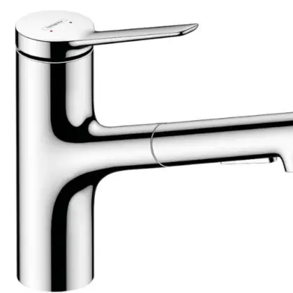 Hansgrohe Keukenmengkraan Hansgrohe Zesis eengreeps chroom M33 74821000