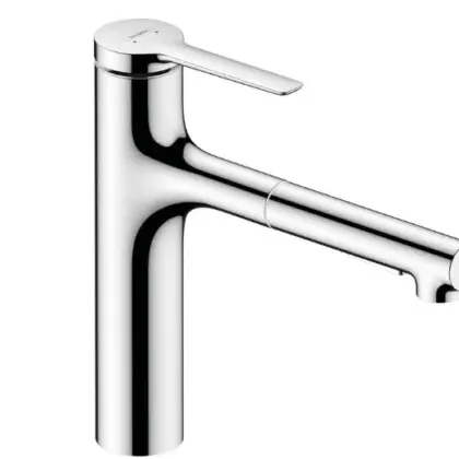 Hansgrohe Keukenmengkraan Hansgrohe Zesis wand eengreeps chroom M33 74822000