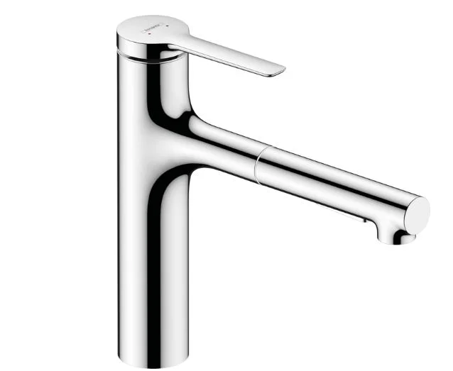 Hansgrohe Keukenmengkraan Hansgrohe Zesis wand eengreeps chroom M33 74822000
