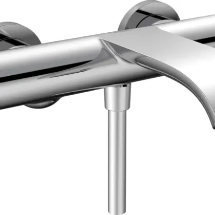 Hansgrohe Badmengkraan Hansgrohe Vivenis wand eengreeps handbediend 75420000