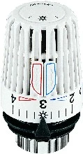 Heimeier K thermostaatknop - wit - met spaarclip 6000-09.500