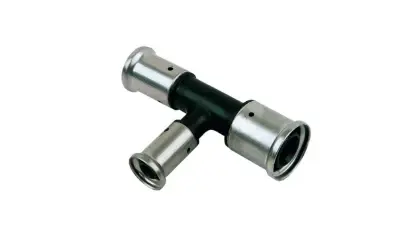 Henco 11PK-202016 Henco PVDF pers verloop T-stuk 90° FFF 20 x 20 x 16 mm