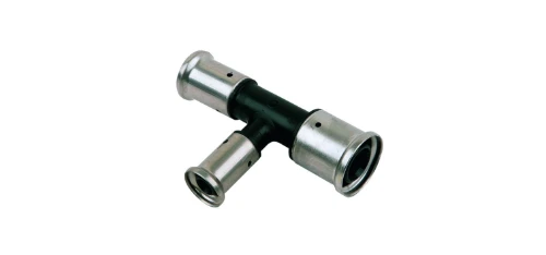 Henco PVDF pers verloop T-stuk 90° FFF 40 x 32 x 32 mm 11PK-403232