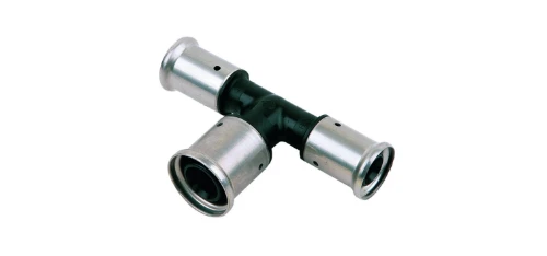 Henco 12PK-162016 Henco PVDF pers verloop T-stuk 90° FFF 16 x 20 x 16 mm