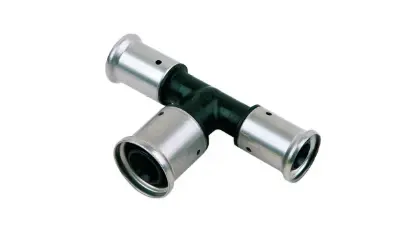 Henco 12PK-202620 Henco PK-serie PVDF pers verloop T-stuk 90° FFF 20 x 26 x 20 mm
