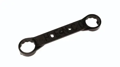 Henco 28PK-04 Henco PK-serie PVDF pers bevestigingsplaat asafstand 153 mm voor muurplaat 2PK / 6PK / 13PK