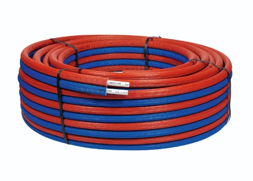 Henco RIXc Combi meerlagenbuis combi met isolatie 6 mm 16 x 2,0 mm (rollengte 50m) - prijs per meter 50-ISO4-COMBI16R