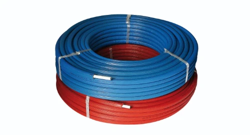 Henco RIXc meerlagenbuis met isolatie 6 mm 16 x 2,0 mm (rollengte 50m) - blauw - prijs per meter 50-ISO4-R16-BL