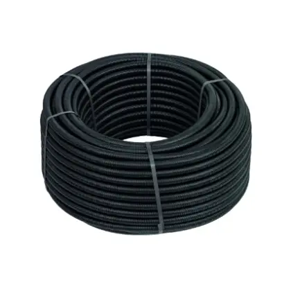 Henco 50-MBLACK20 Henco mantelbuis 20 mm (rollengte 50 m) - zwart - prijs per meter