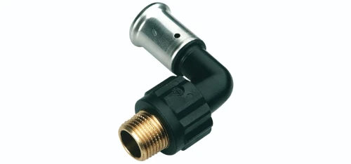 Henco PK-serie PVDF pers overgangsbocht 90° MF 26 x 3/4 M 5PK-2605