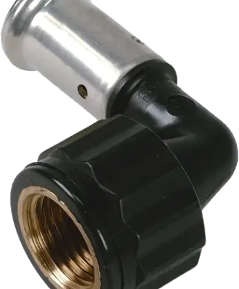 Henco 6PK-1604BP Henco PK-serie PVDF pers overgangsbocht 90° FF 16 x 1/2 F