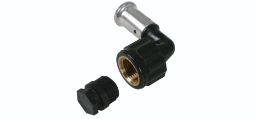 Henco PK-serie PVDF pers overgangsbocht 90° FF 32 x 4/4 F 6PK-3206
