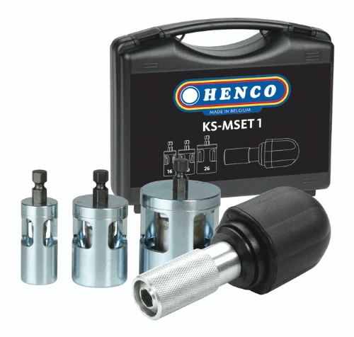 Henco Tools set met KS-K en KS-M voor 16,20 en 26 mm KS-MSET1