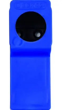 Henco MES WALL BOX 1x BLAUW 1/2FX16mm PRESS Zonder bevestigingsprofiel Henco WBP-1604-BL
