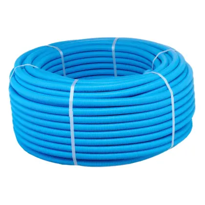 Henco Meerlagenbuis met mantelbuis Henco RIXc 20x2mm blauw flexibel 100m 100-R20MB