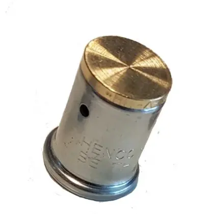 Henco Perskap messing 26/3mm F (drink)water Henco P-PIPESTOP26