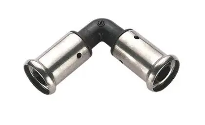 Henco Persknie kunststof 40/3.5mm FF 90° (drink)water Henco PVDF 1PK-4040