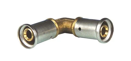 Henco Persknie messing 26/3mm FF 90° (drink)water Henco 1P-2626