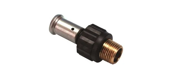 Henco Persovergangsstuk kunststof 63/4.5mm x 2" M (drink)water Henco PVDF 17PK-6310