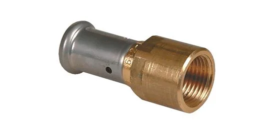 Henco Persovergangsstuk messing 20/2mm x 3/4" F (drink)water Henco 18P-2005