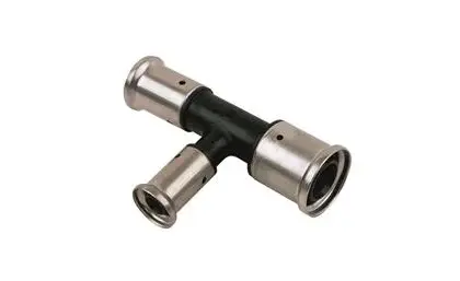 Henco Persverloop-T kunststof 90/7x63/4.5x75/6mm FFF (drink)water Henco PVDF 11PK-906375