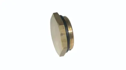 Henco VS-06 Henco VS messing collector blindstop met O-ring 4/4 M