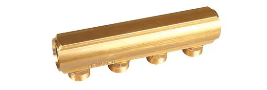 Henco Verdeler voor CV messing Henco 1" + 4 x 1" VEK-060504-Z
