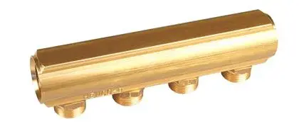 Henco Verdeler voor CV messing Henco 1" + 7 x 1" VEK-060507-Z