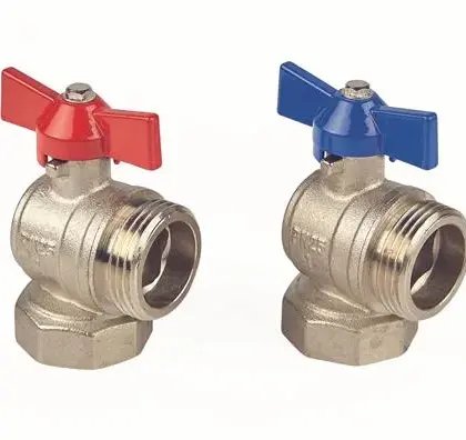 Henco Vlinderkraan met volle doorlaat DN 1" FF Henco UFH-BMH0606-VN