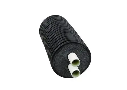 Henco Voorgeïsoleerde buis Henco FLEX 2 buizen Ø125mm 1-FLEX32