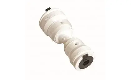 Henco Steekverloopmof kunststof 20 x 16mm FF (drink)water Henco Vision - Push Fit 16SK-2016