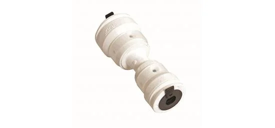 Henco Steekverloopmof kunststof 20 x 16mm FF (drink)water Henco Vision - Push Fit 16SK-2016