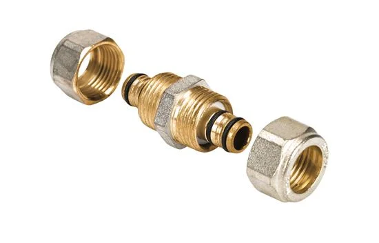 Henco Knelovergangsstuk messing 16/2mm x (drink)water Henco 24-1615-S