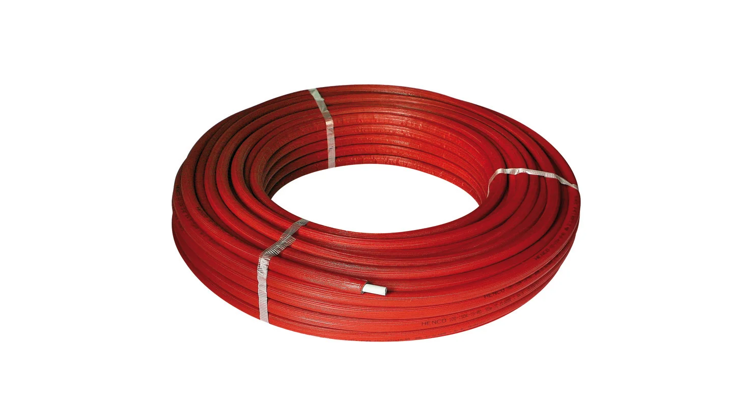 Henco Geïsoleerde meerlagenbuis 20 mm Henco RIXc 26x3mm rood flexibel 25m 25-ISO20-R26-RO-BSD