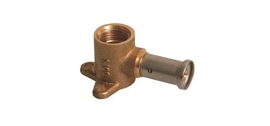 Henco MES SANITAIR MUURPLAAT BINNENDRAAD KORT 14X1/2 Henco 2P-1404K