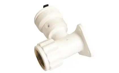 Henco Steekmuurplaat kunststof 20mm x1/2" F (drink)water Henco Vision - Push Fit 2SK-2004BP