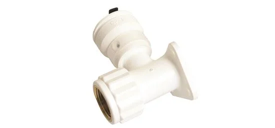 Henco Steekmuurplaat kunststof 20mm x3/4" F (drink)water Henco Vision - Push Fit 2SK-2005
