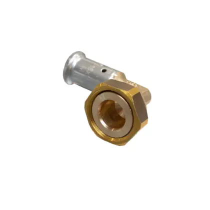Henco Persaansluitkoppeling messing 20/2mm x 3/4" FF (drink)water Henco 34P-2005