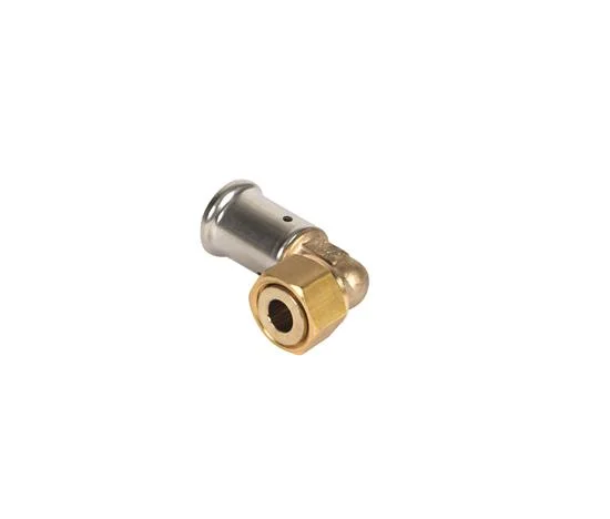 Henco Persaansluitkoppeling messing met vlakke dichting 26/3mm x 3/4" FF (drink)water Henco 34P-2605-CS
