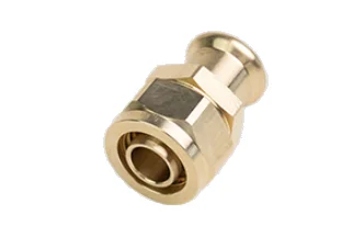 Henco Persovergangsstuk messing 22mm x 16mm knel (drink)water Henco 38P-2622P