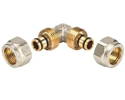 Henco Knelknie messing 20mm FF 90° (drink)water Henco 4-2020-S