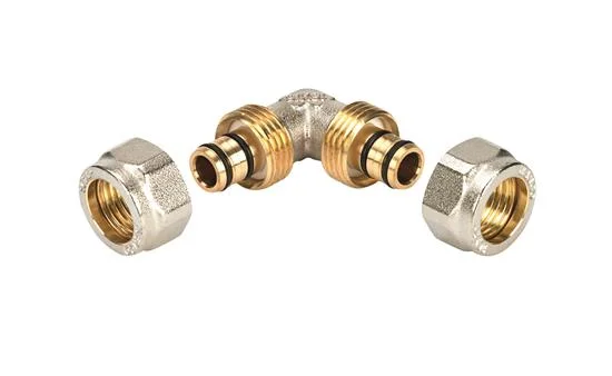 Henco Knelknie messing 26mm FF 90° (drink)water Henco 4-2626-S
