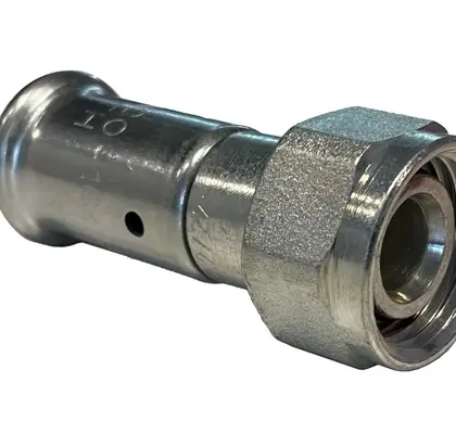 Henco Persovergangsstuk messing 16/2mm x 1/2" F (drink)water Henco 45P-1604