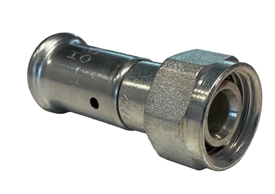 Henco Persovergangsstuk messing 16/2mm x 1/2" F (drink)water Henco 45P-1604