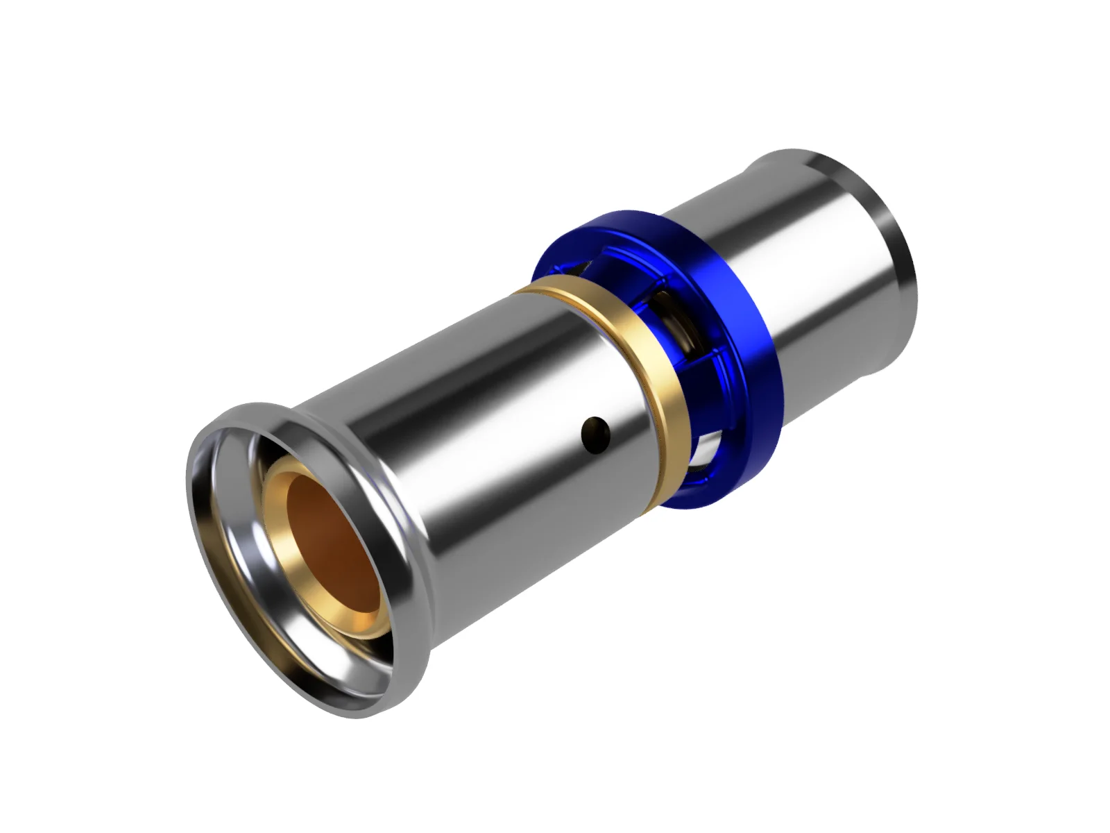 Henco Persovergangsstuk messing 26/3mm x 1/2" pers (drink)water Henco U-TH-H 47P-25H26